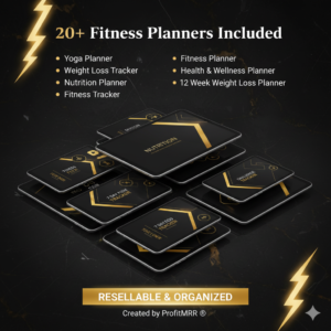 Fitness Planner PLR MRR Bundle