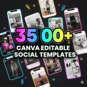 3500+ Professional Canva Social Media Templates
