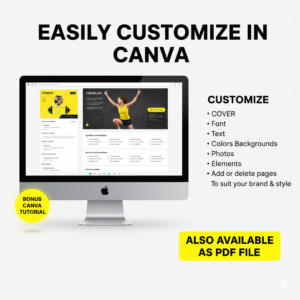 Fitness Checklist Printable with PLR Resell Rights